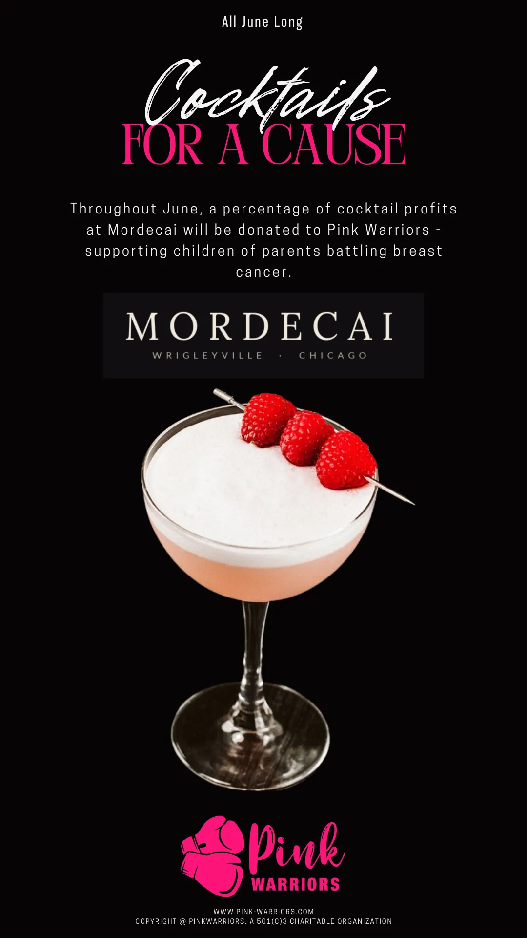 Cocktails for a Cause at Mordecai