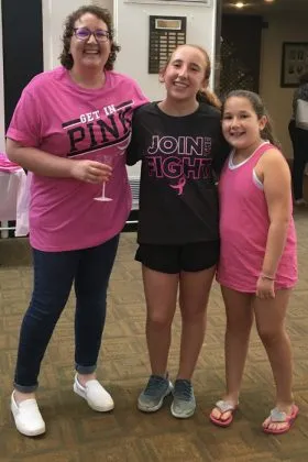 Pink Warriors community fundraising event